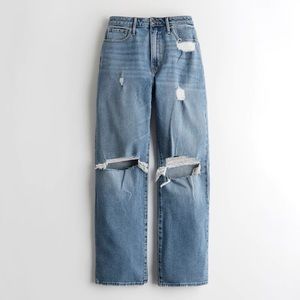 HOLLISTER ULTRA HIGH RISE DAD JEAN